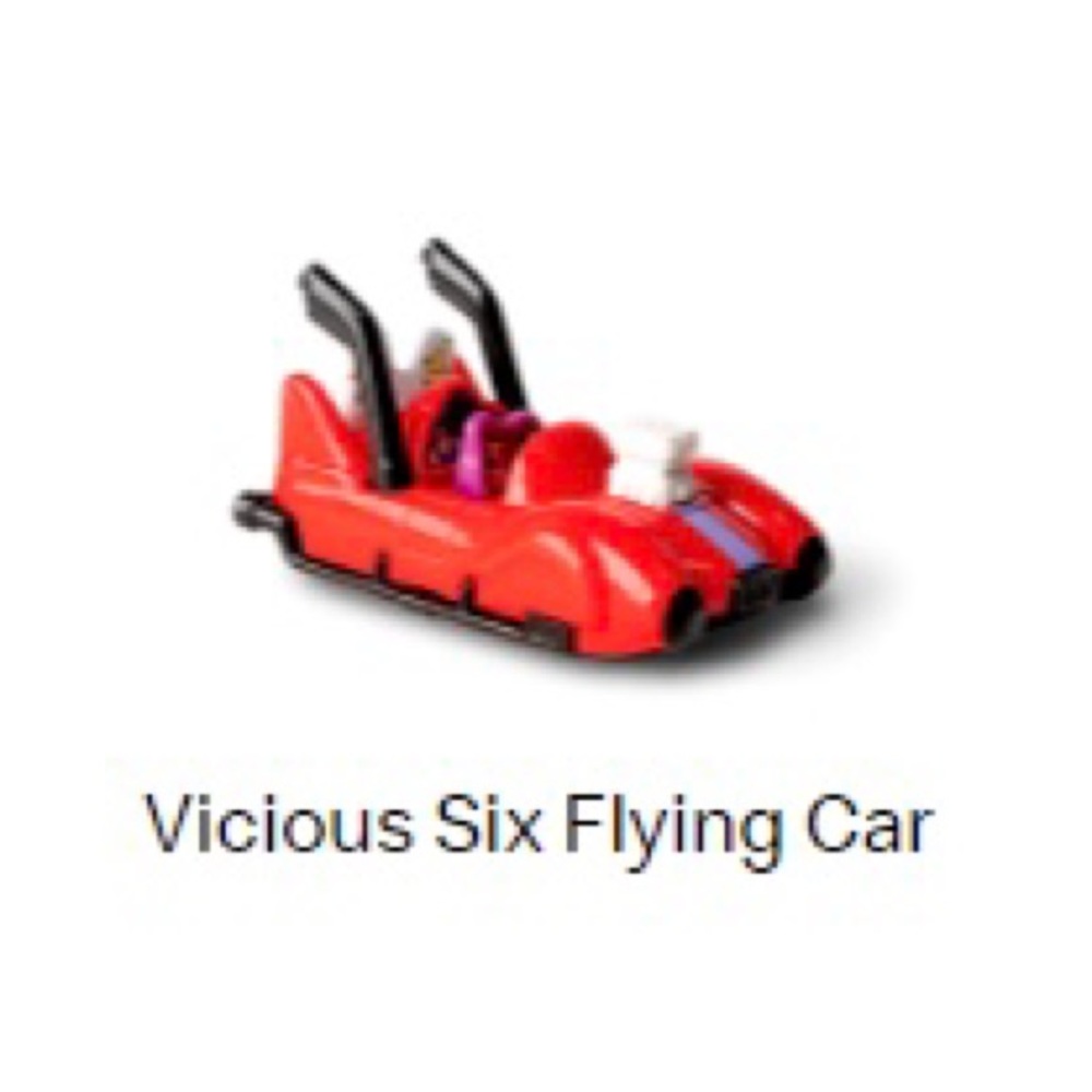 2022 Minions -Vicious Six Flying Car, Stuart, Kevin - McDonald’s Happy Meal Toy